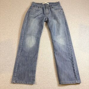 Levi's 514 Straight Jeans Boys 14 REG Blue Denim 27x27